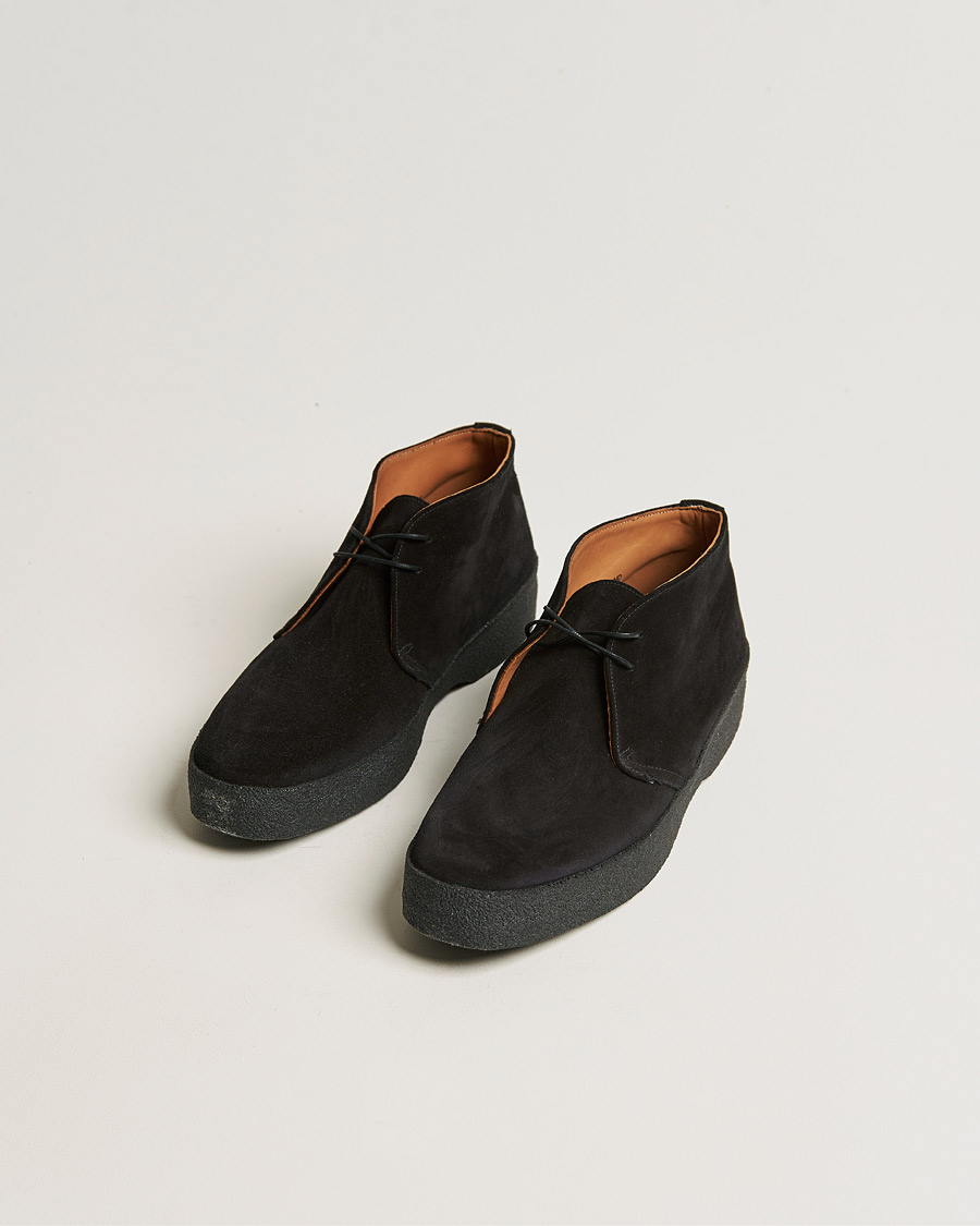 Herren |  | Sanders | Sam Chukka Boot Black Suede