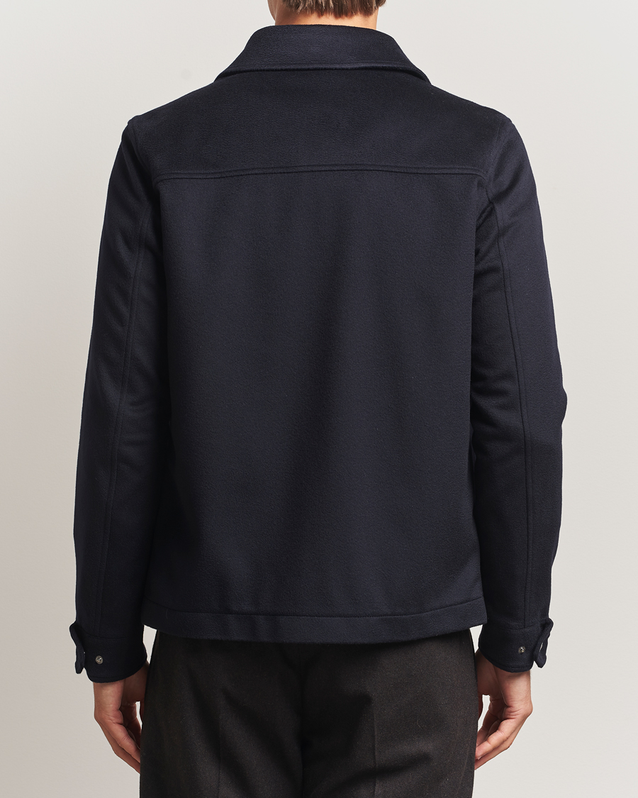 Herren | Jacken | Herno | Cashmere Overshirt Navy