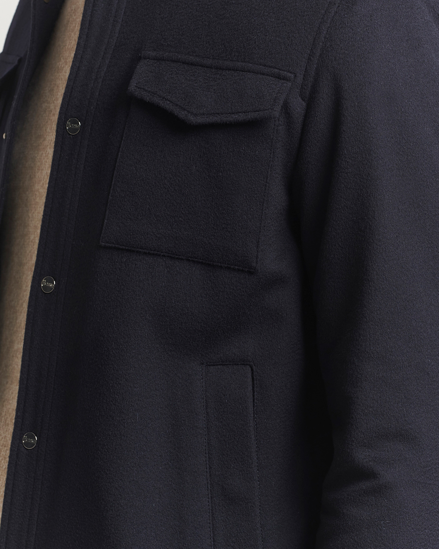 Herren | Jacken | Herno | Cashmere Overshirt Navy