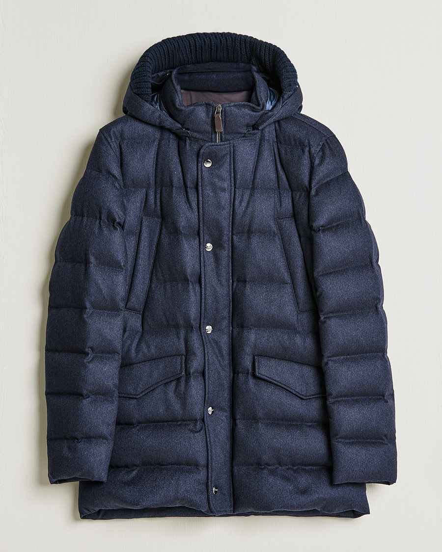 Herren | Jacken | Herno | Cashmere Parka Navy
