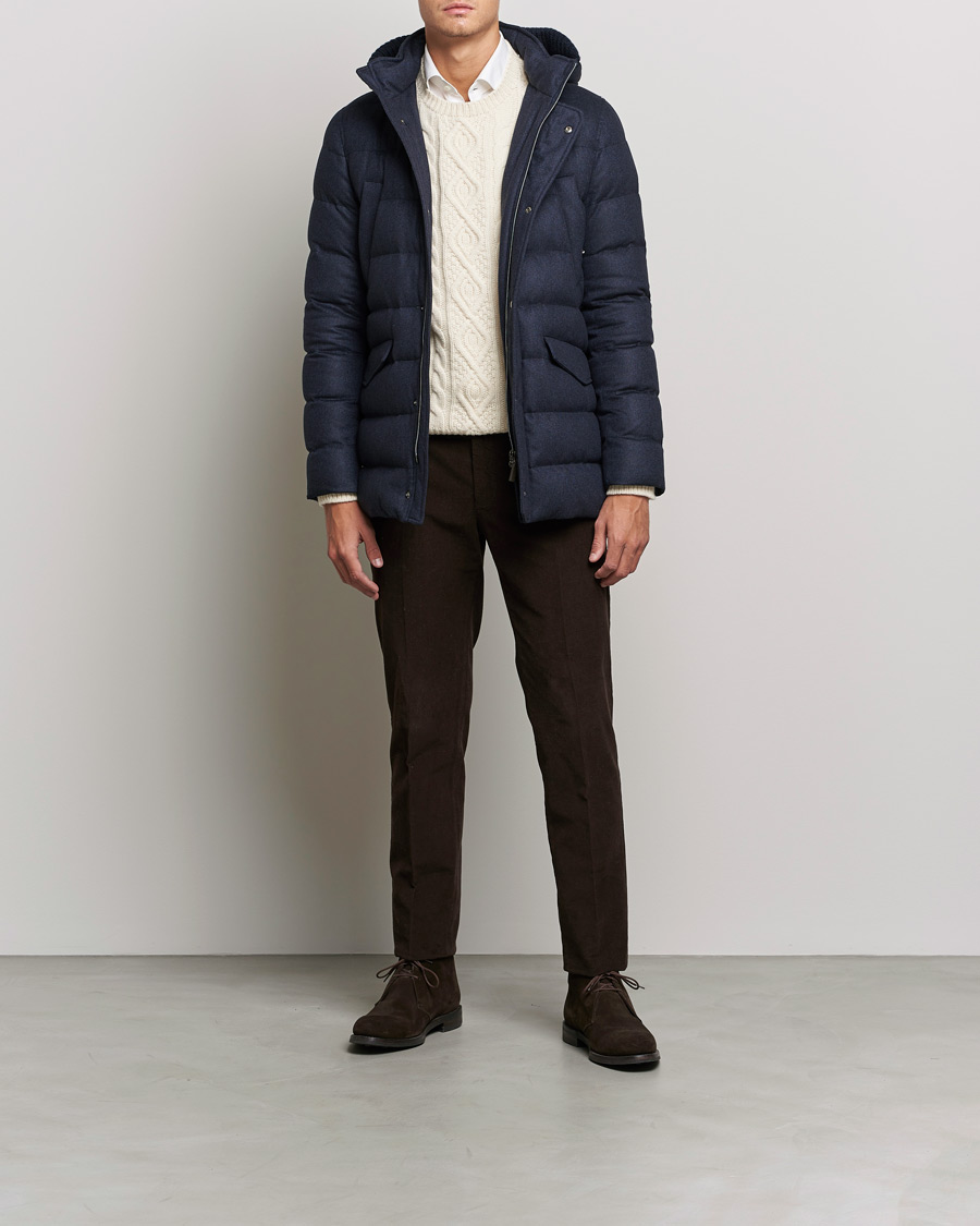 Herren | Jacken | Herno | Cashmere Parka Navy