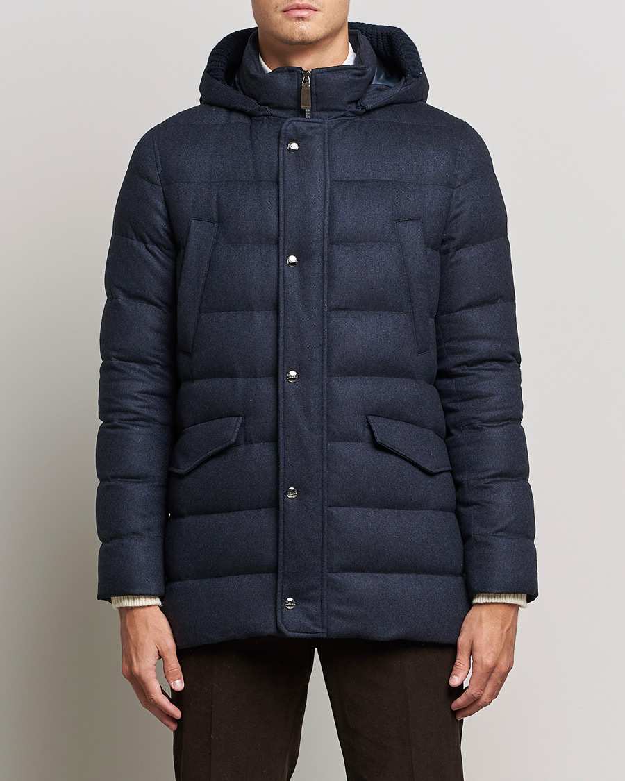 Herren | Jacken | Herno | Cashmere Parka Navy