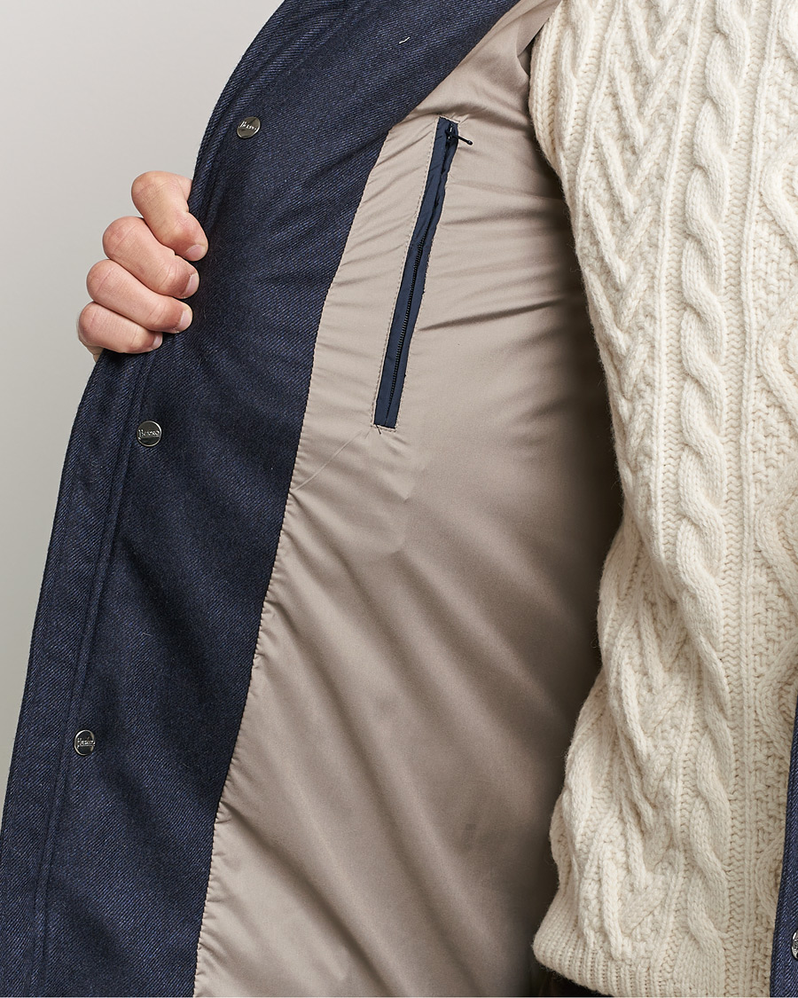 Herren | Jacken | Herno | Cashmere Parka Navy