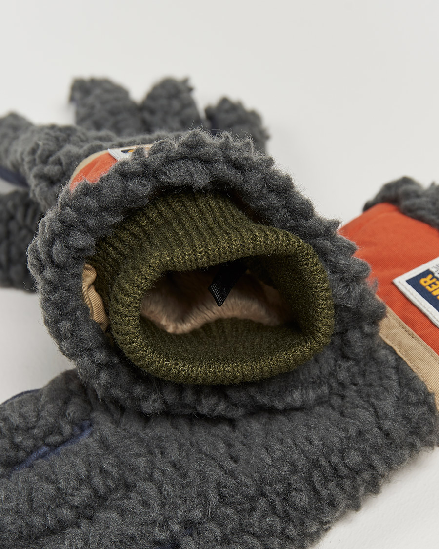 Herren | Elmer by Swany Sota Wool Teddy Gloves Khaki | Elmer by Swany | Sota Wool Teddy Gloves Khaki