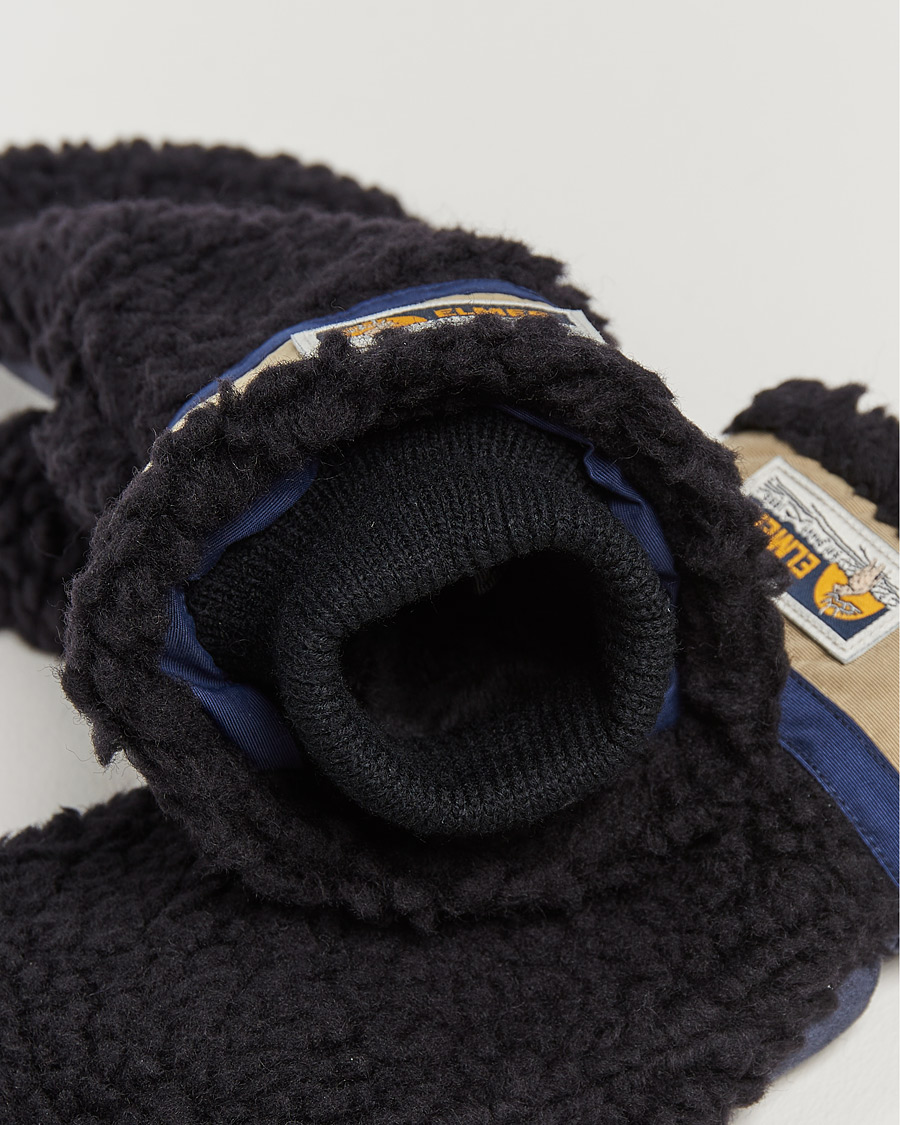Herren |  | Elmer by Swany | Miyo Wool Teddy Mittens Black