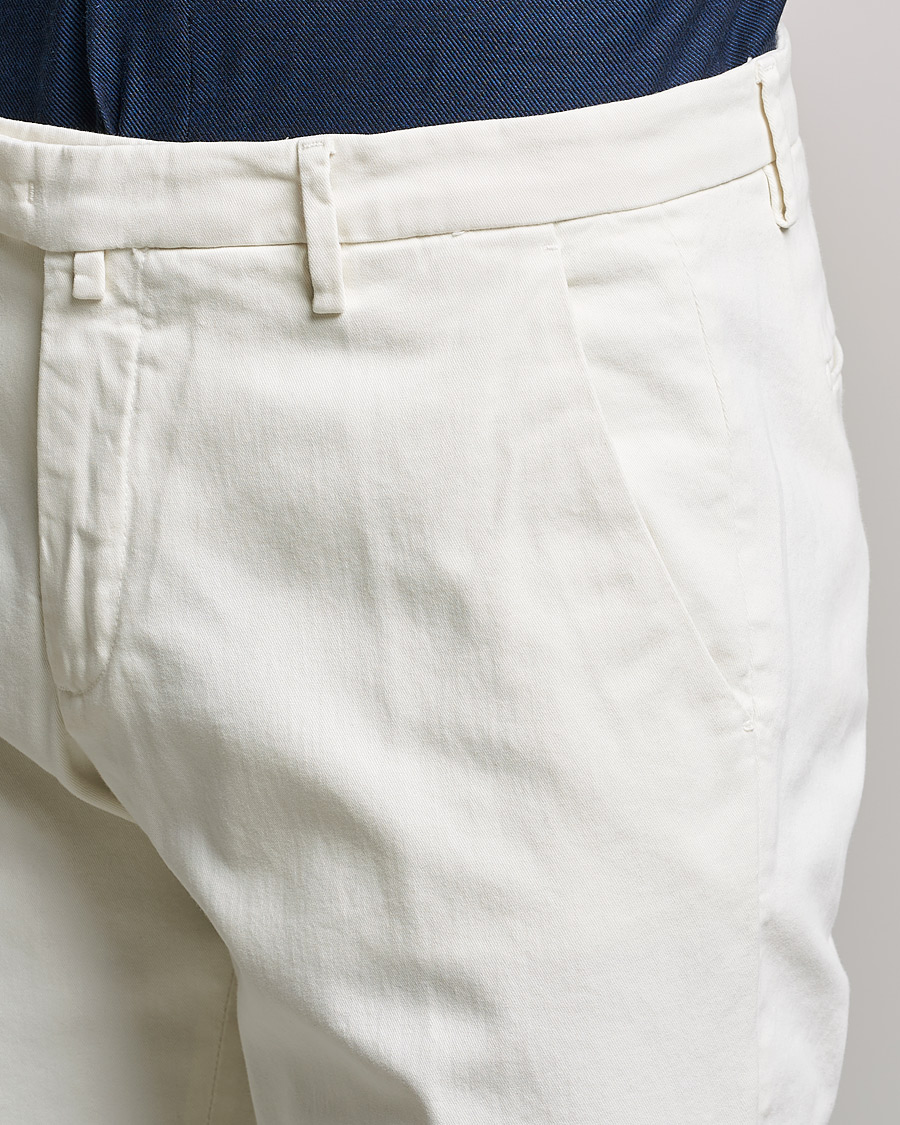 Herren | Hosen | Briglia 1949 | Slim Fit Cotton Stretch Chino Off White
