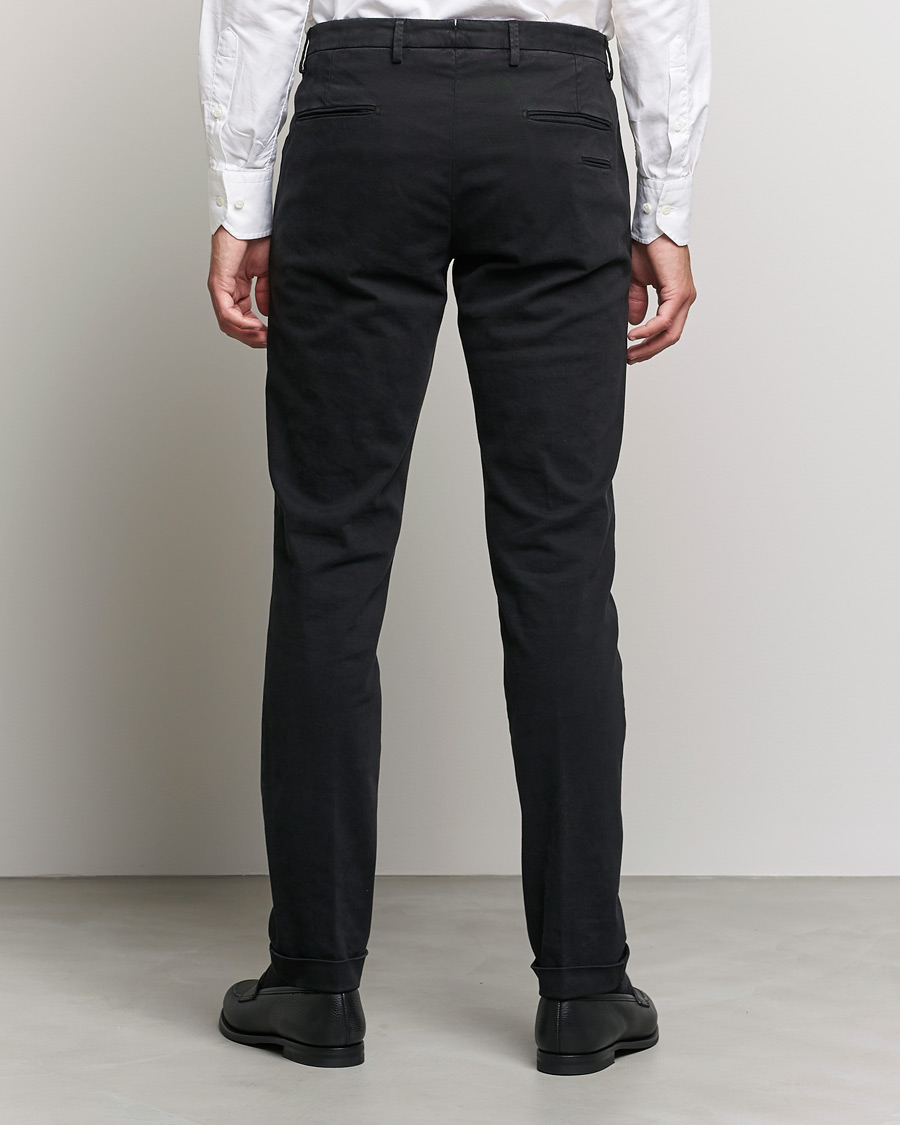 Herren | Hosen | Briglia 1949 | Slim Fit Cotton Stretch Chino Black