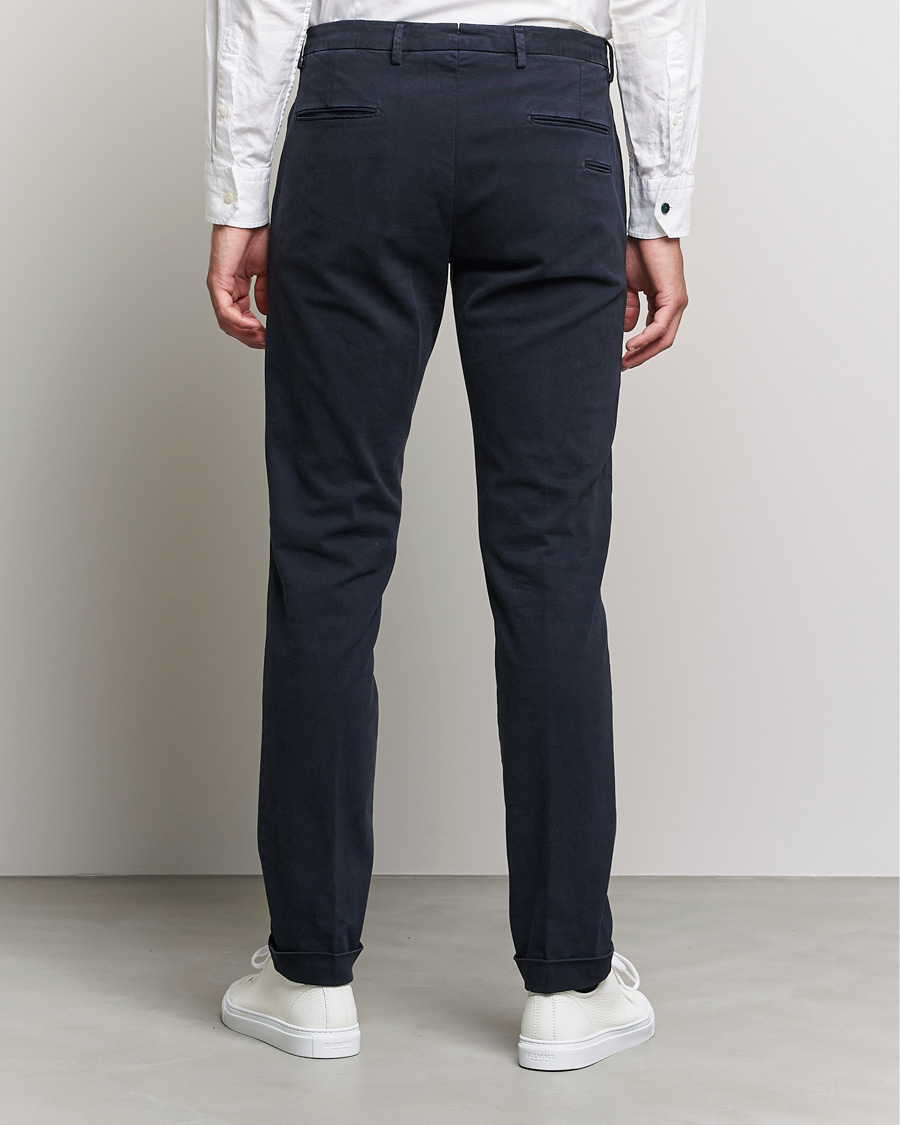 Herren | Hosen | Briglia 1949 | Slim Fit Cotton Stretch Chino Navy