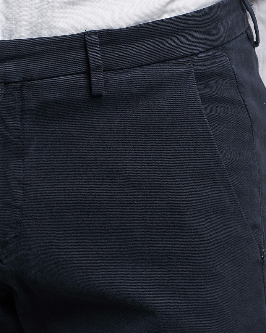 Herren | Hosen | Briglia 1949 | Slim Fit Cotton Stretch Chino Navy