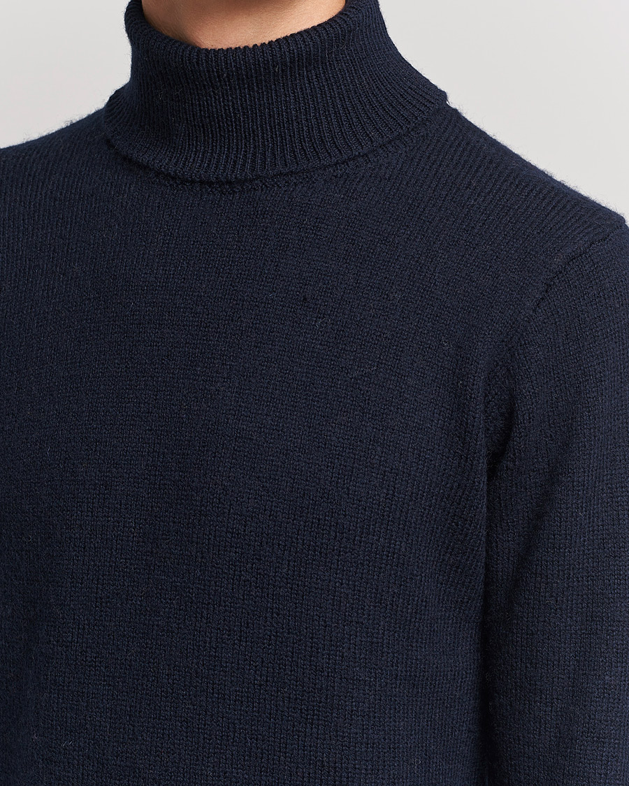 Herren | Pullover | Peregrine | Maker's Stitch Merino Polo Navy