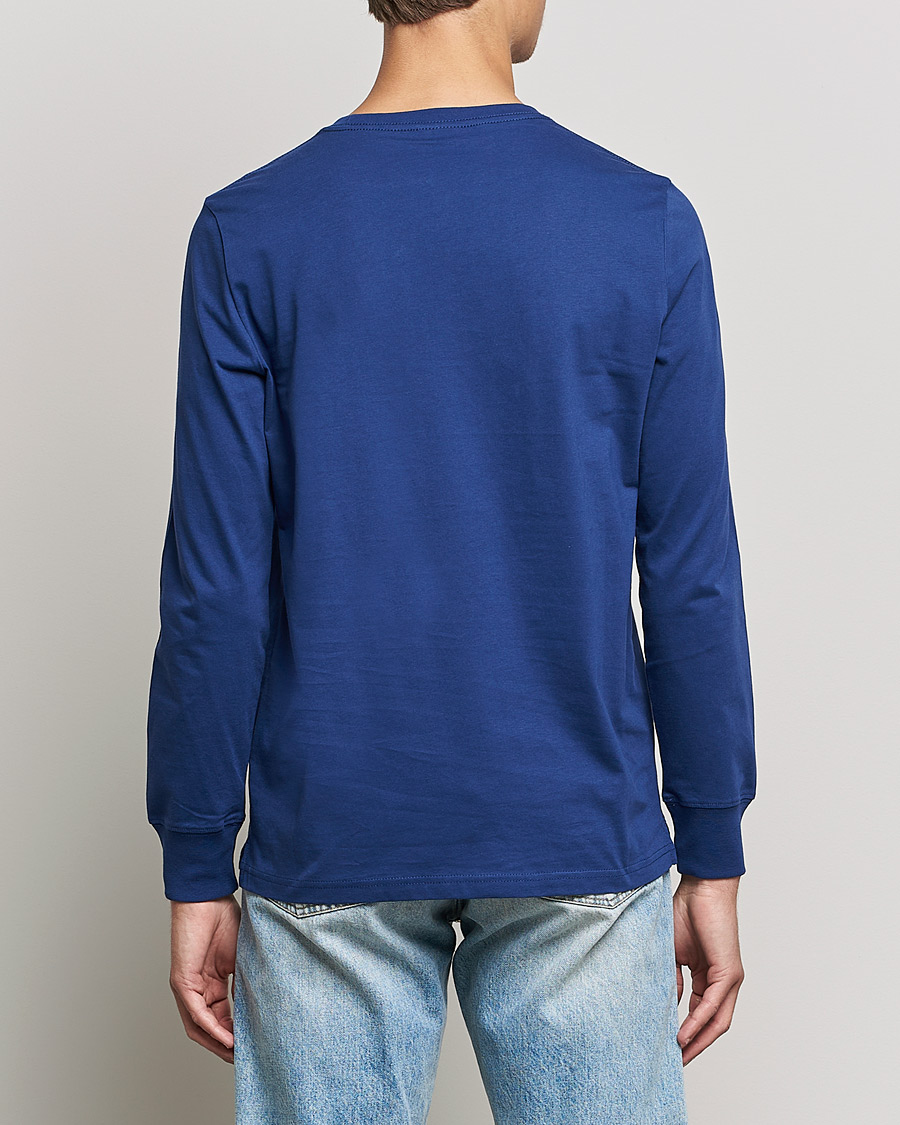 Herren | T-Shirts | PS Paul Smith | Zebra Organic Cotton Long Sleeve T-Shirt Navy