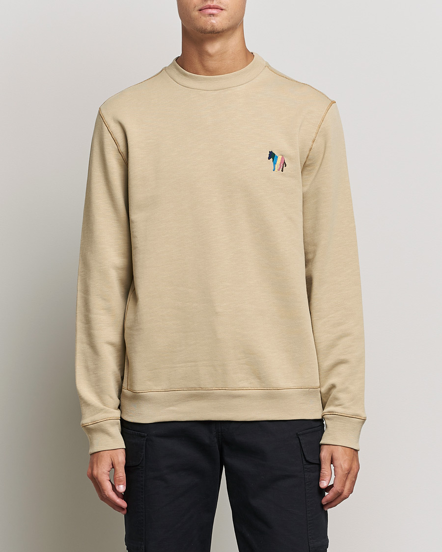 Herren | Paul Smith | PS Paul Smith | Organic Cotton Zebra Sweatshirt Browns