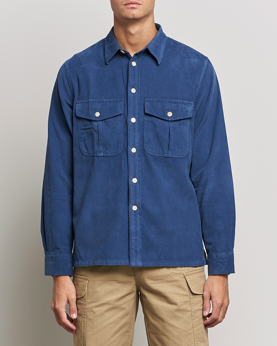 Herren | PS Paul Smith | PS Paul Smith | Casual Fit Cotton Shirt Navy