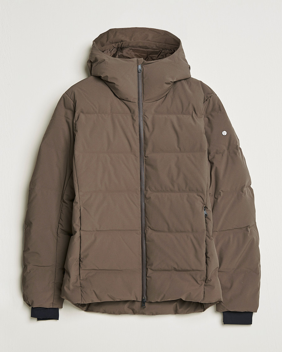 Herren |  | Scandinavian Edition | Torrent Hooded Puffer Jacket Major Brown