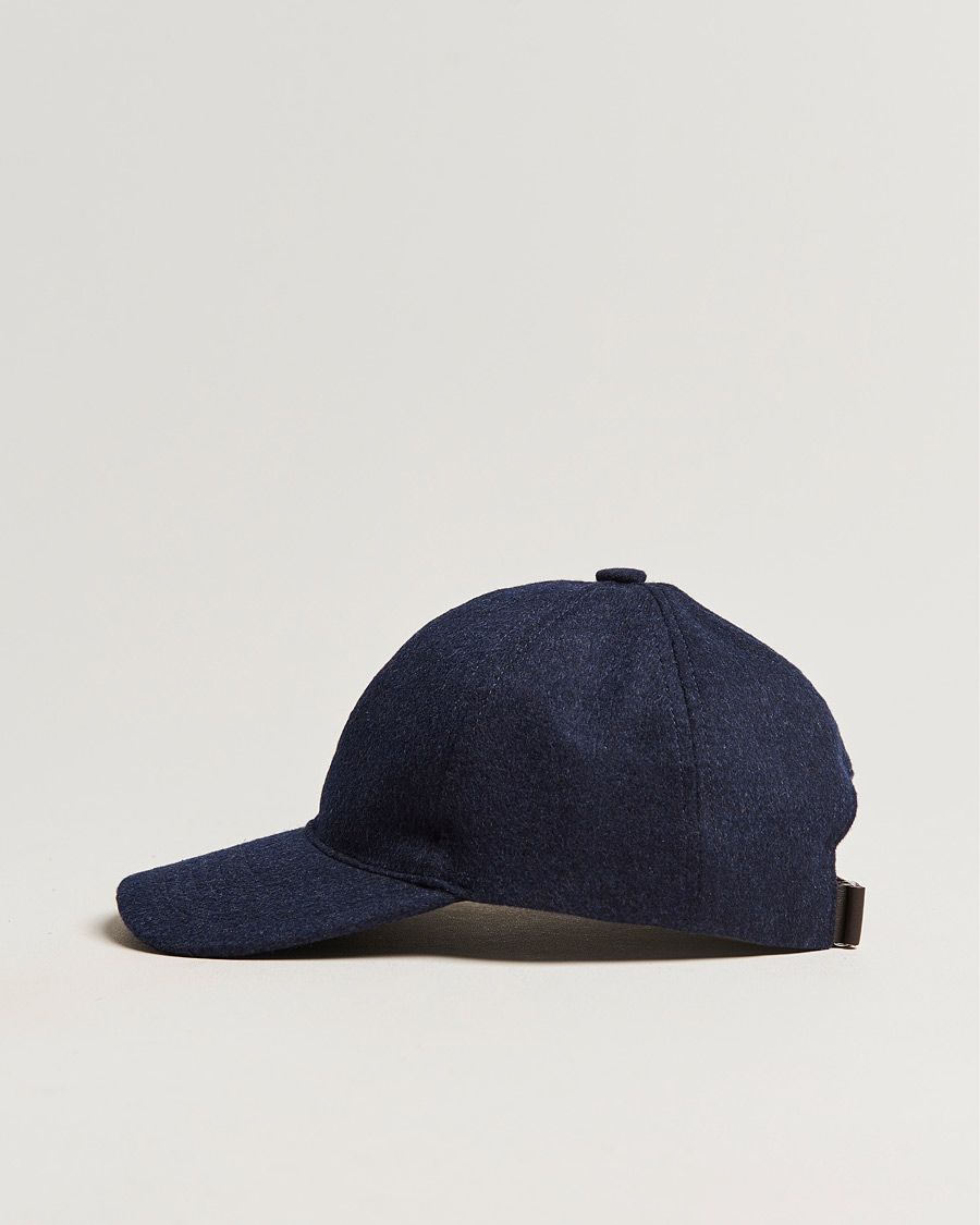 Herren | Hüte & Mützen | Varsity Headwear | Cashmere Soft Front Baseball Cap Royal Blue