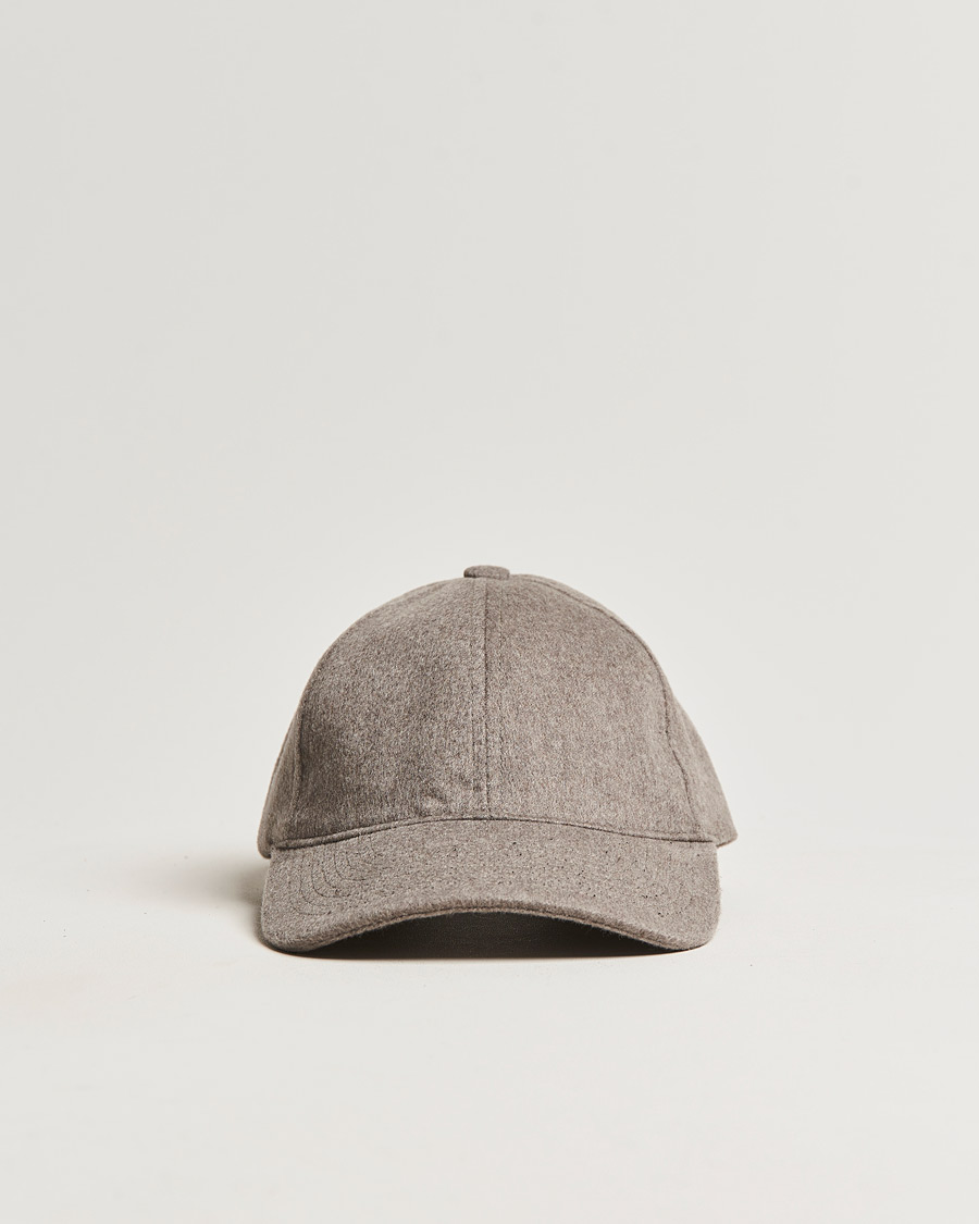 Herr |  | Varsity Headwear | Cashmere Soft Front Baseball Cap Marble Beige