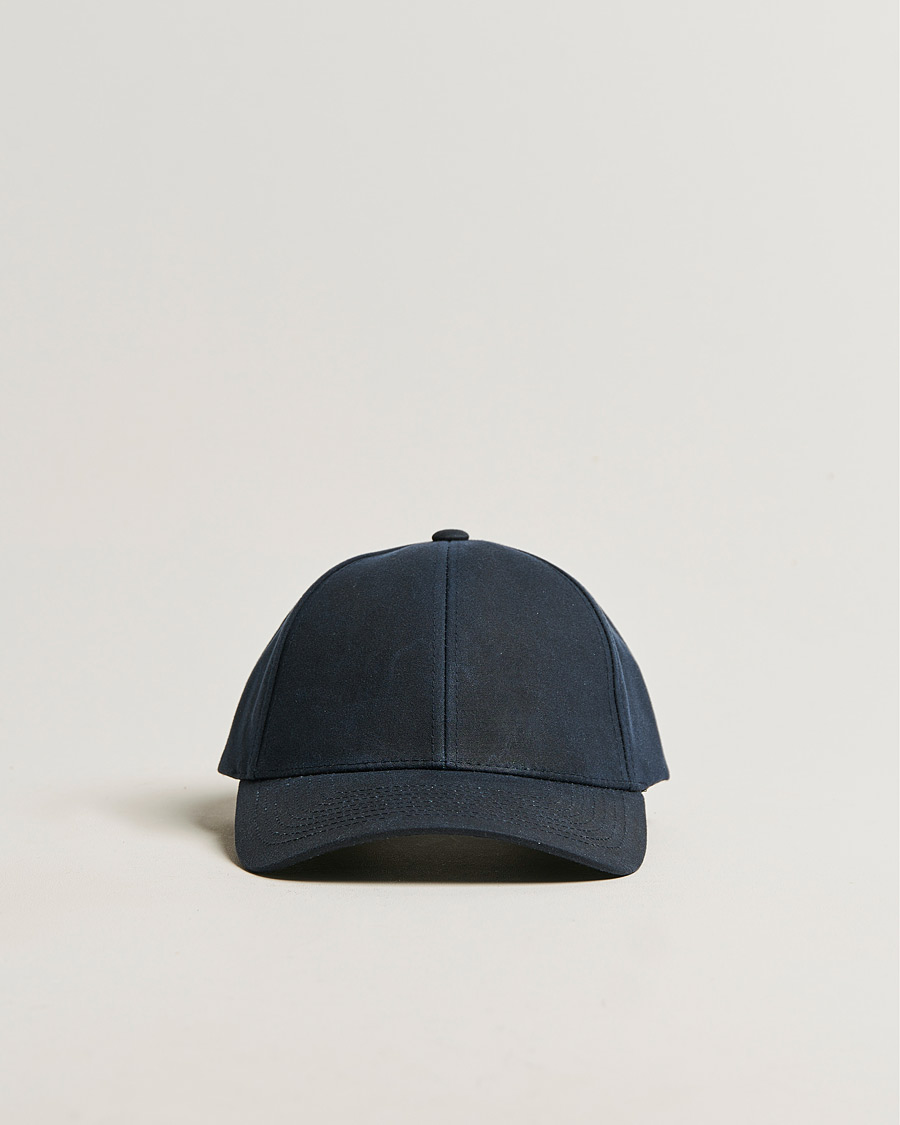 Herren | Varsity Headwear Oilskin Baseball Cap Navy | Varsity Headwear | Oilskin Baseball Cap Navy