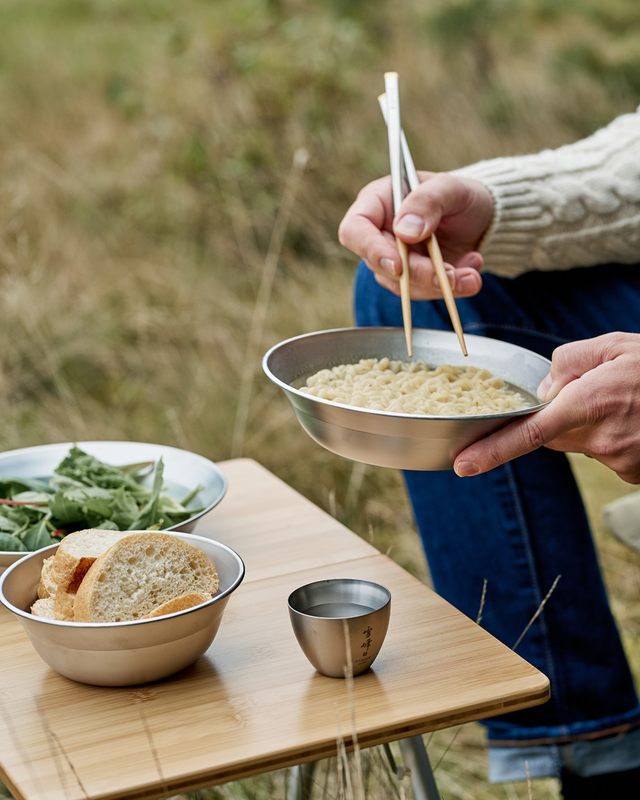 Herr |  | Snow Peak | Tableware Family Set Stainless Steel