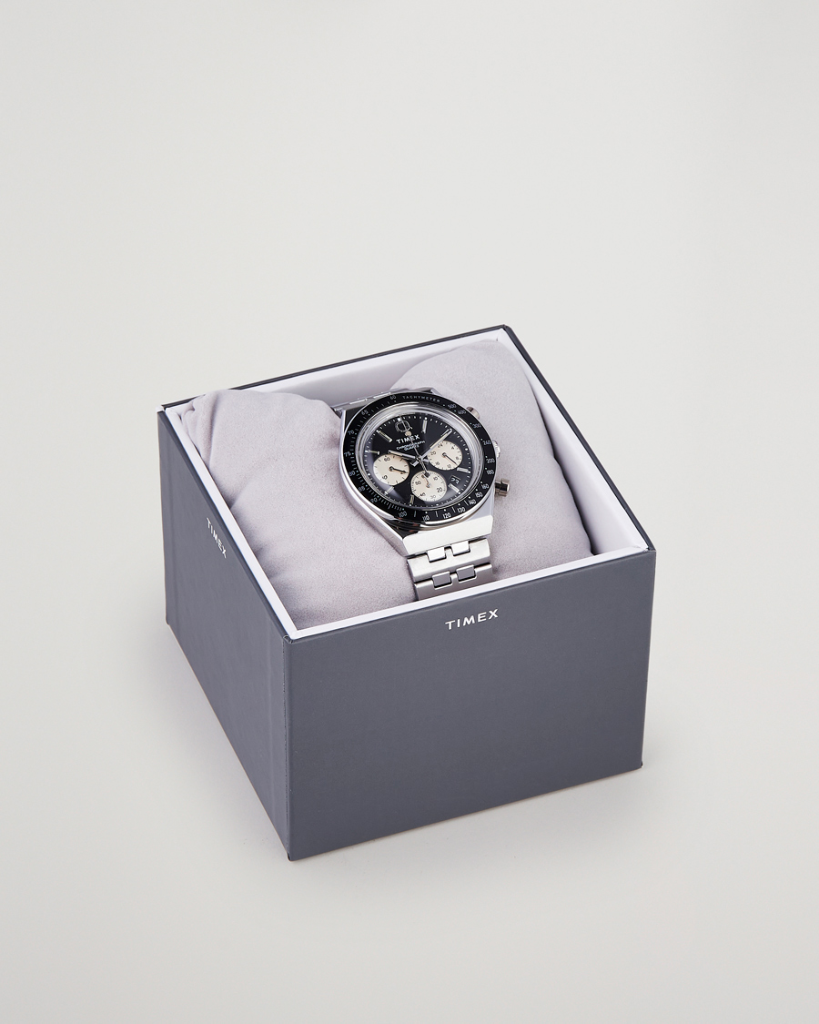 Herren | Timex Q Chronograph 40mm Black Dial | Timex | Q Chronograph 40mm Black Dial