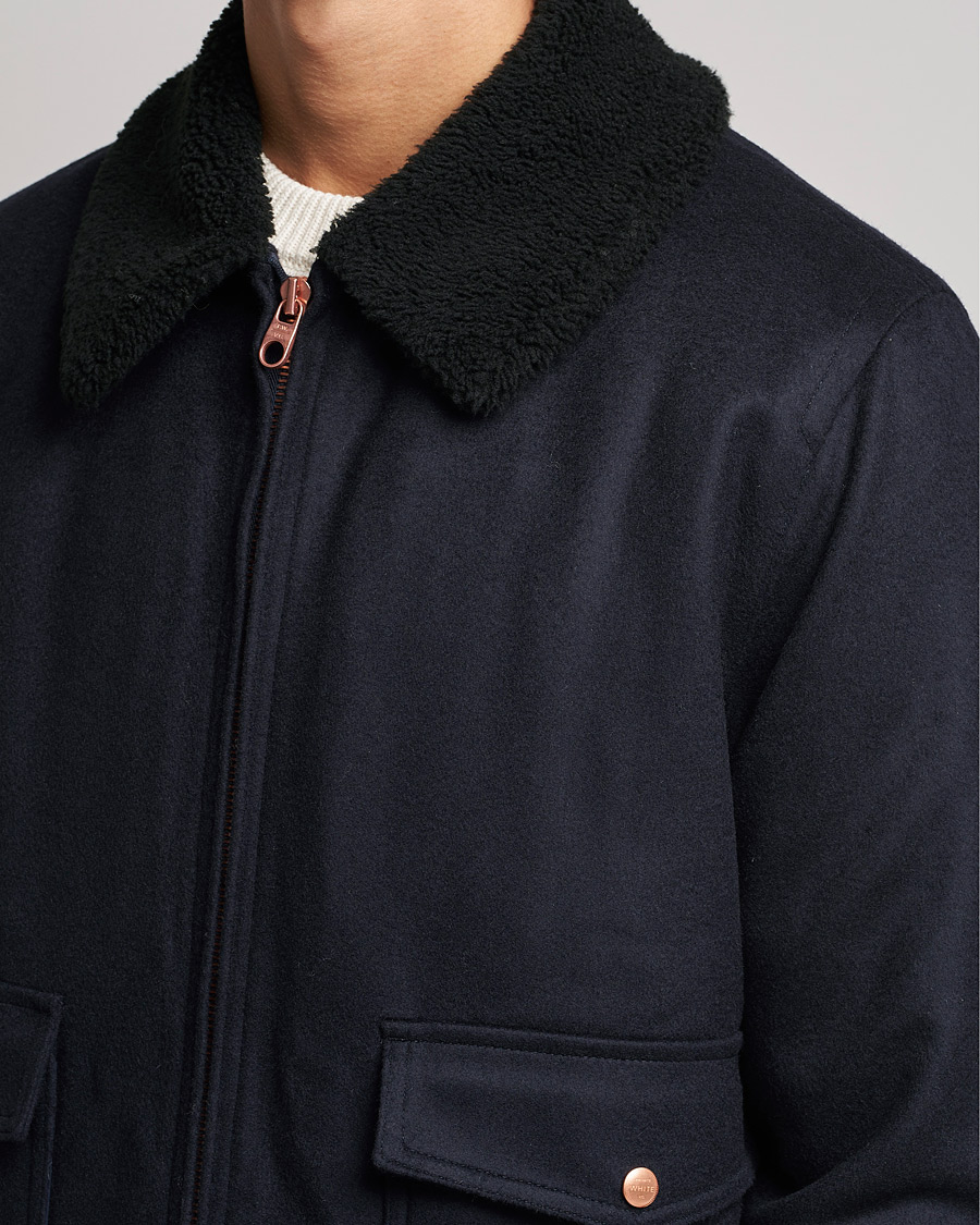 Herren | Jacken | Private White V.C. | The Pilot's Bomber Navy