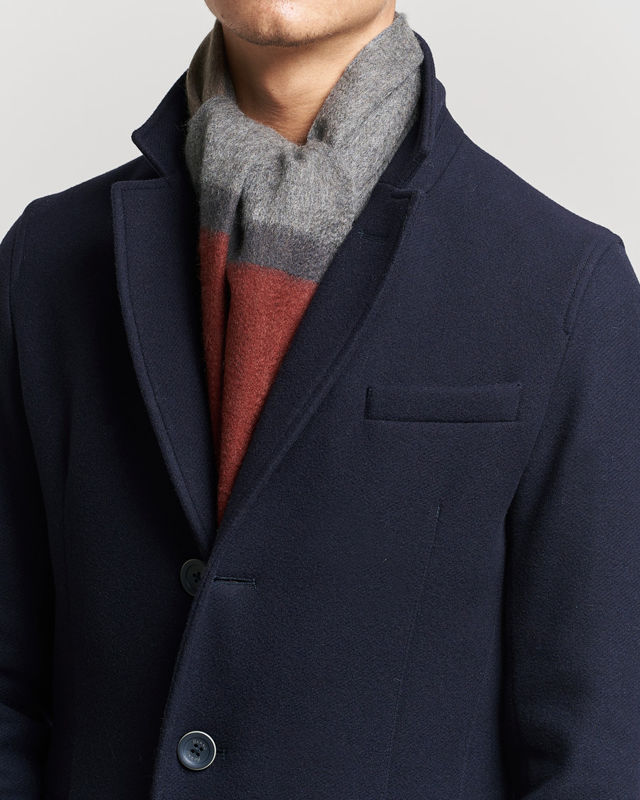 Herren | | Begg & Co | Arran Boarder Cashmere Scarf Derby Brick