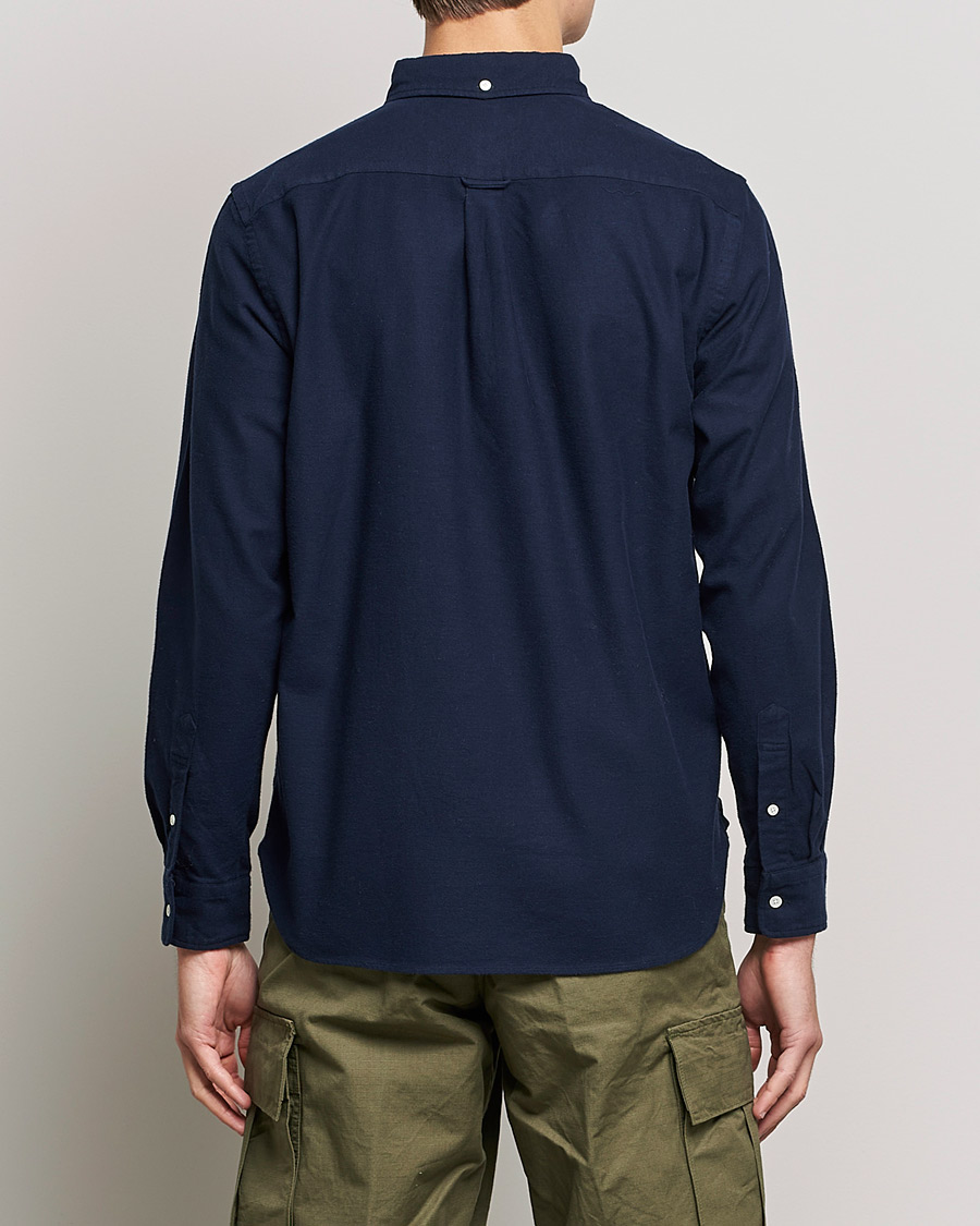 Herren | Hemden | BEAMS PLUS | Flannel Button Down Shirt Navy