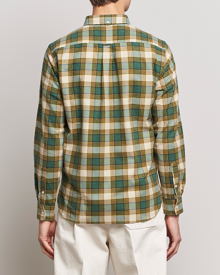 Herren | Hemden | BEAMS PLUS | Flannel Button Down Shirt Green Check