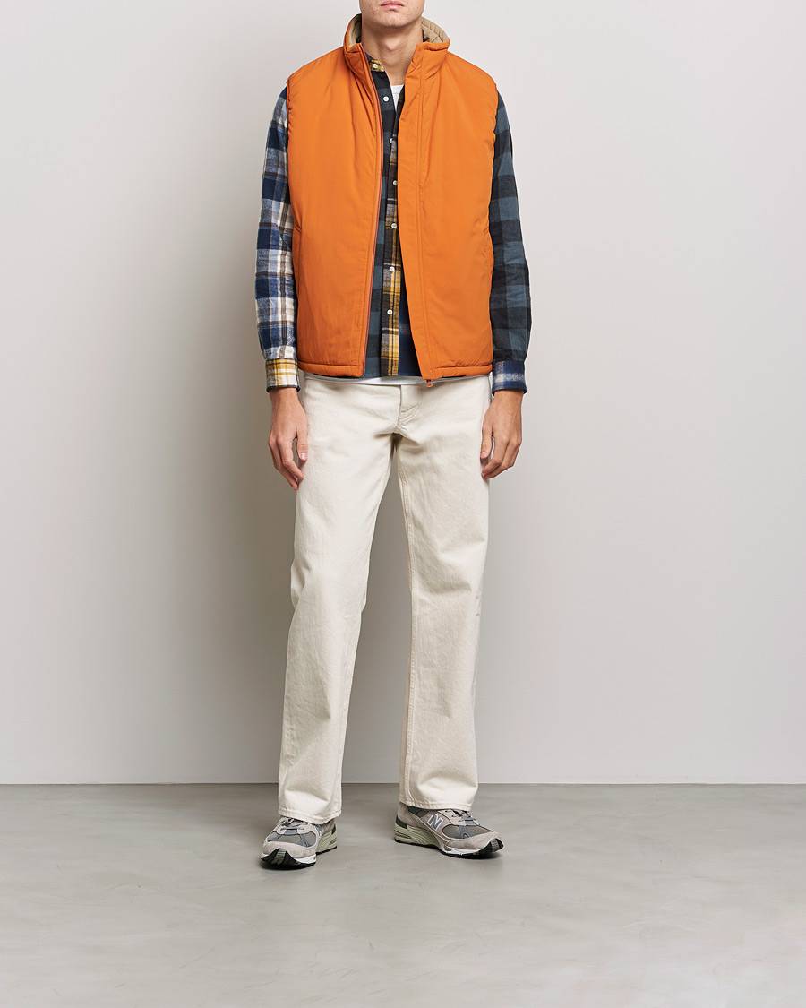 Herren | Japanese Department | BEAMS PLUS | MIL Puffer Vest Orange