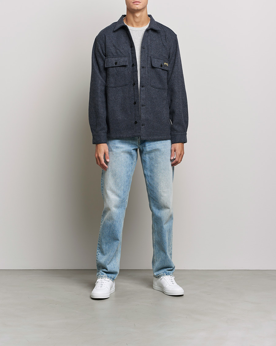 Herren | Hemden | Stan Ray | CPO Wool Overshirt Mid Grey