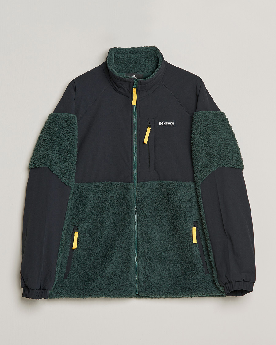 Herren | Pullover | Columbia | Ballistic Ridge Full Zip Fleece Jacket Spruce/Black