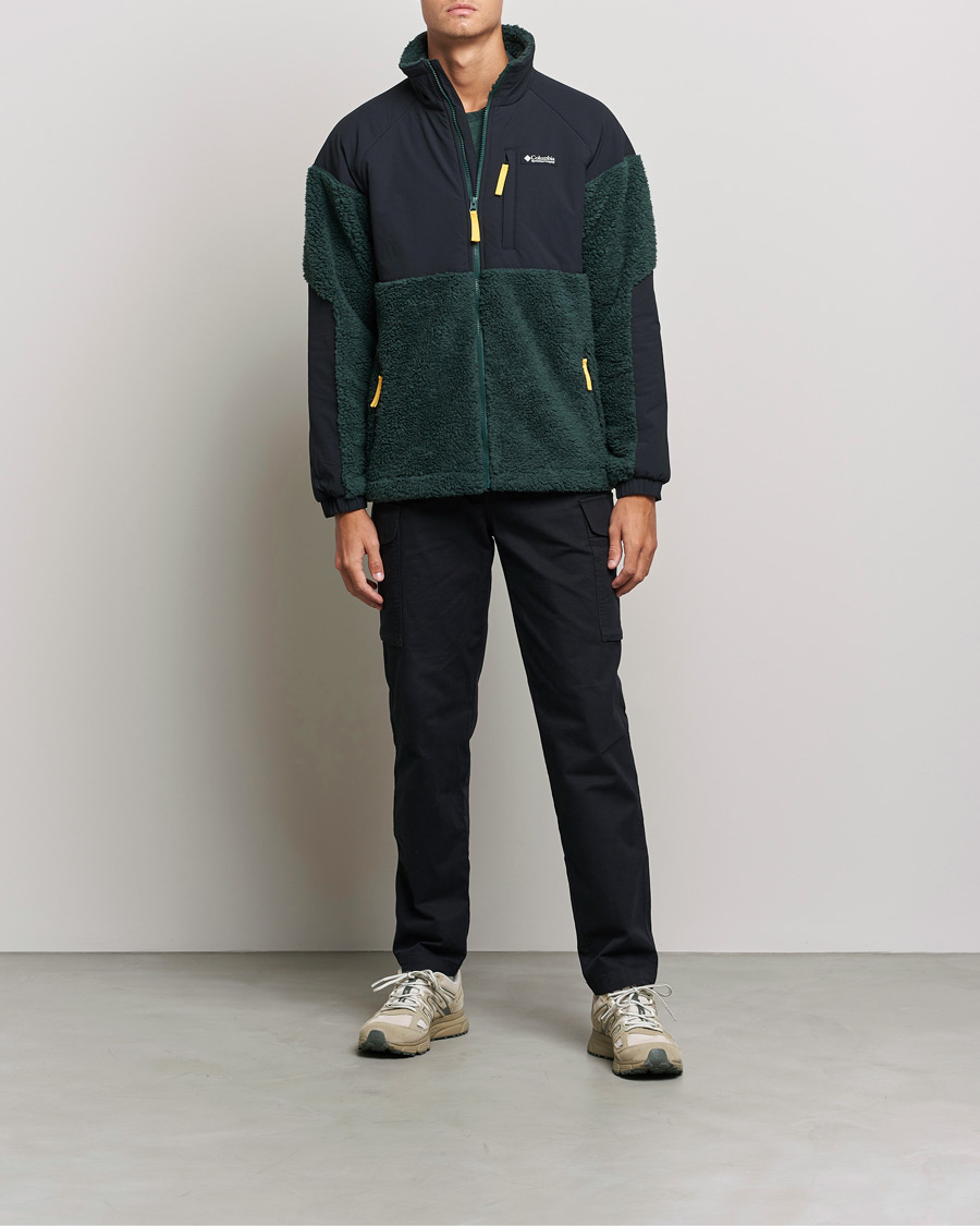 Herren | Pullover | Columbia | Ballistic Ridge Full Zip Fleece Jacket Spruce/Black