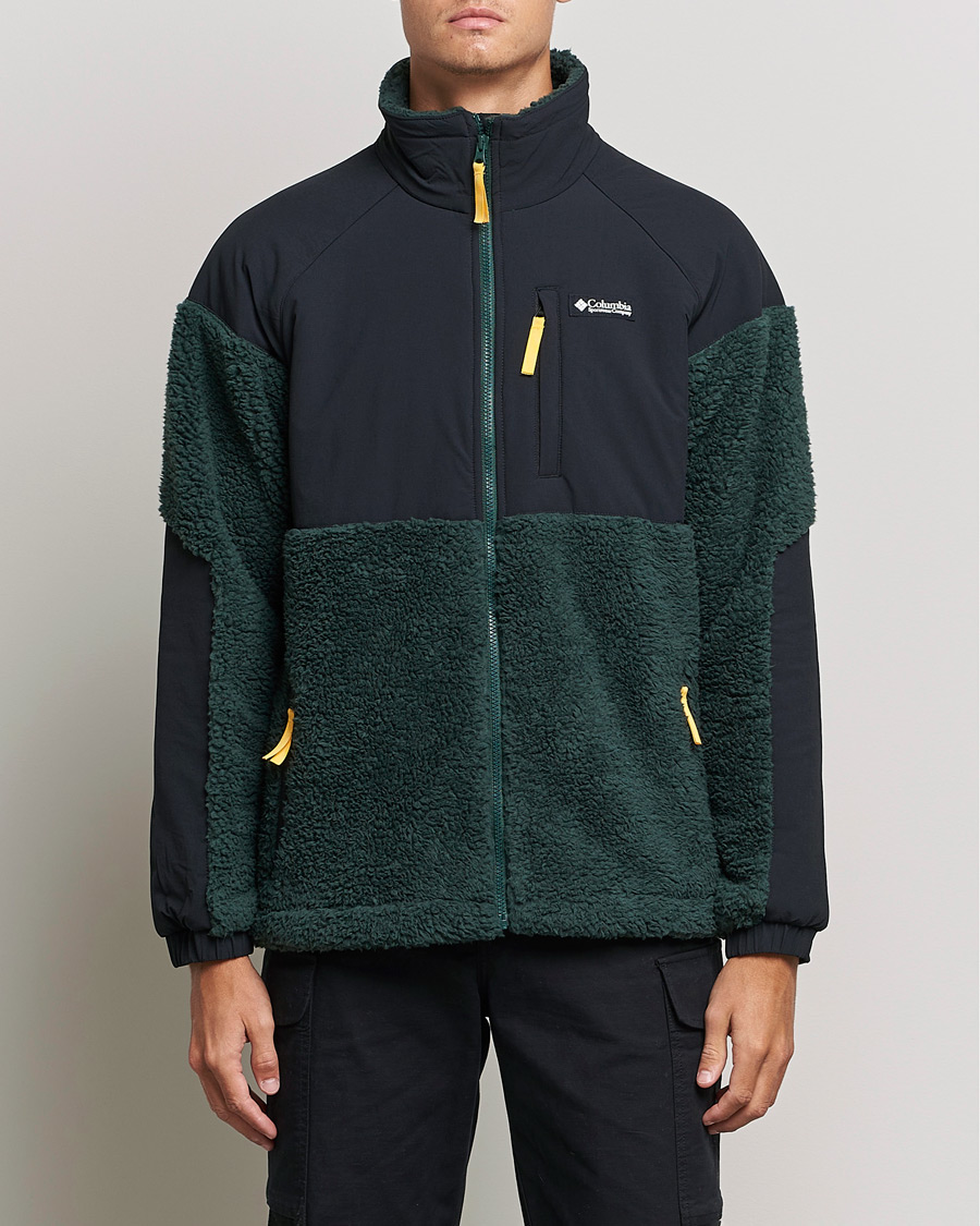 Herren | Pullover | Columbia | Ballistic Ridge Full Zip Fleece Jacket Spruce/Black
