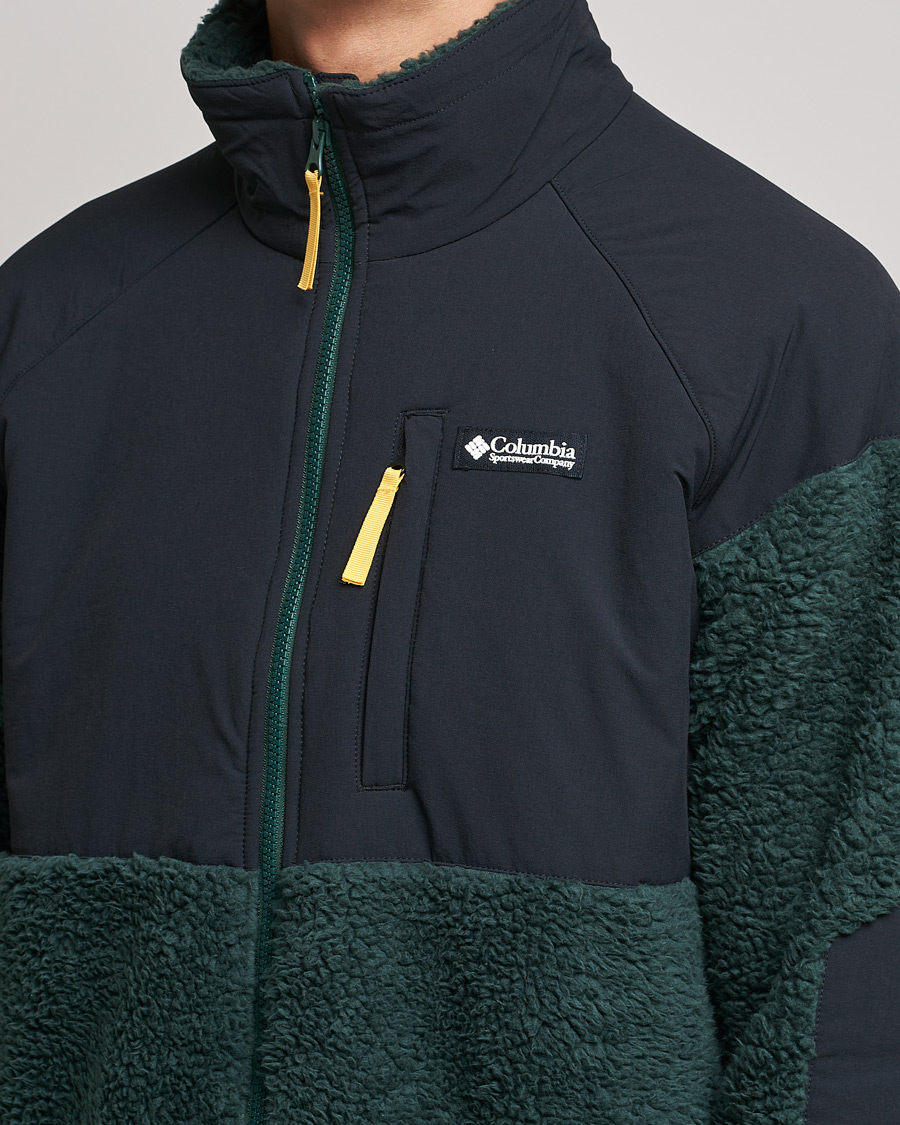 Herren | Pullover | Columbia | Ballistic Ridge Full Zip Fleece Jacket Spruce/Black
