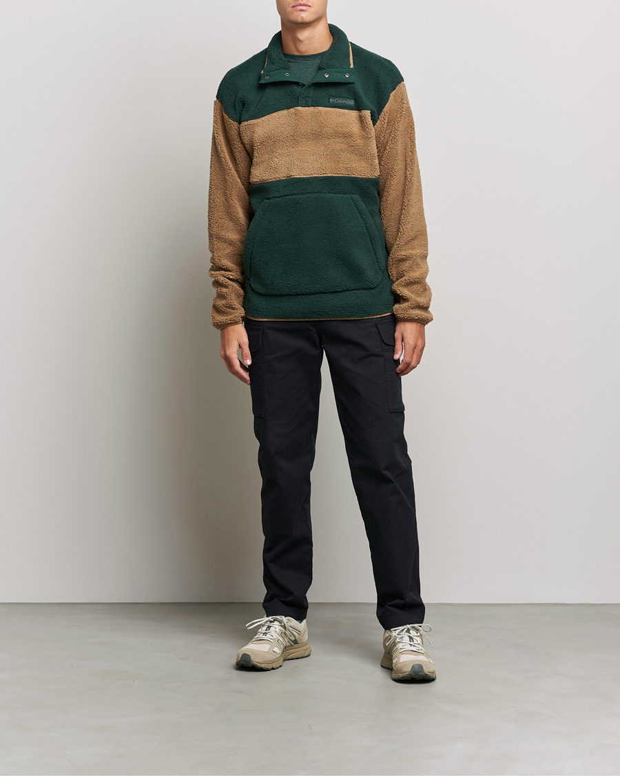Herren | Pullover | Columbia | Rugged Ridge Sherpa Half Snap Fleece Spruce/Delta