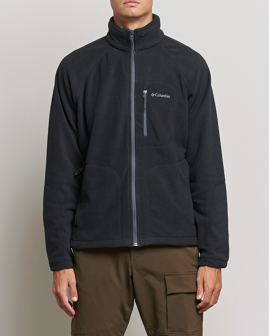 Men |  | Columbia | Fast Trek Full Zip Fleece Black