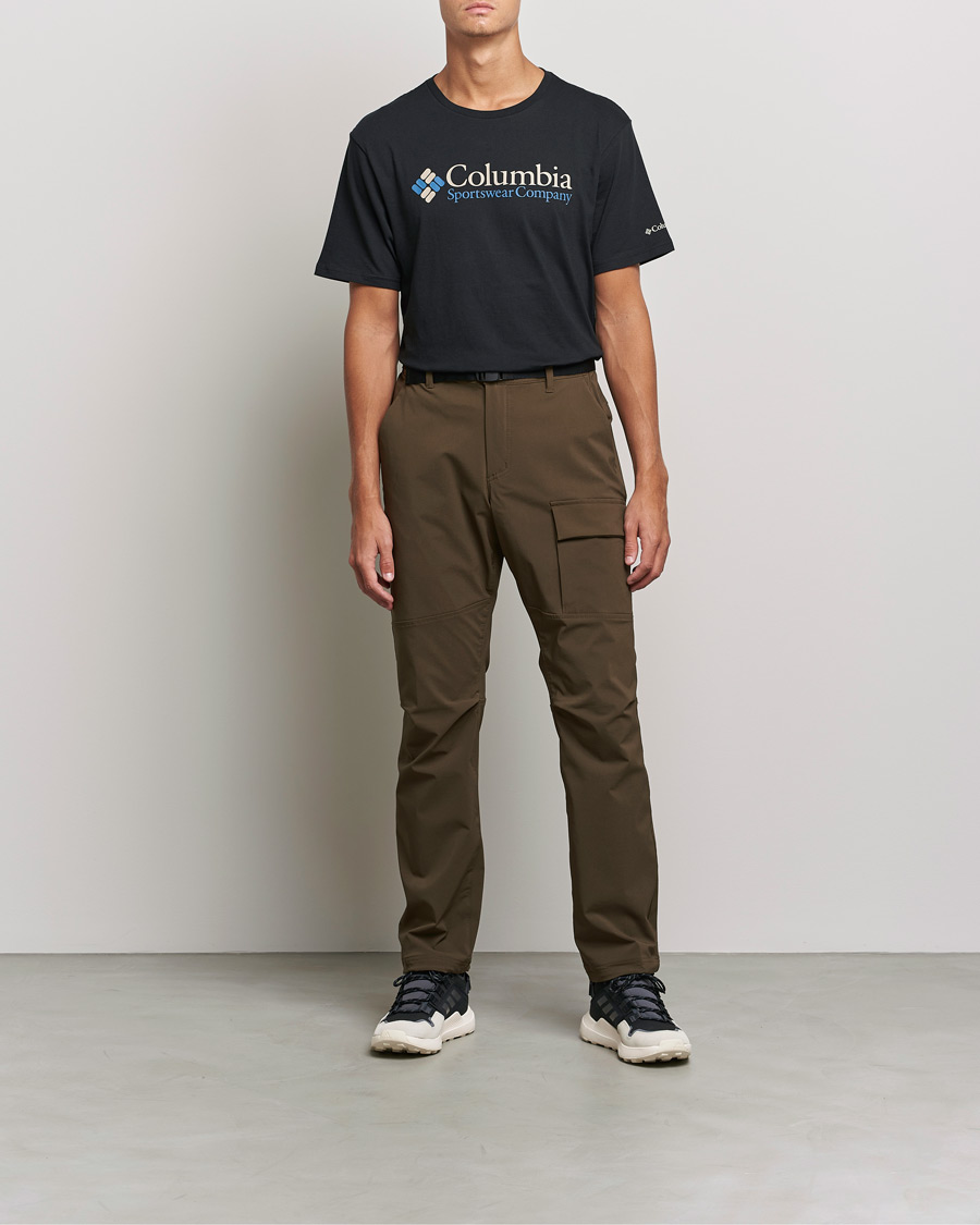 Herren | American Heritage | Columbia | Basic Logo Short Sleeve T-Shirt Black