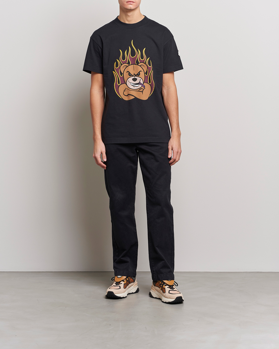 Herren | Kleidung | Moncler Genius | 8 Palm Angels Bear Motif T-Shirt Black