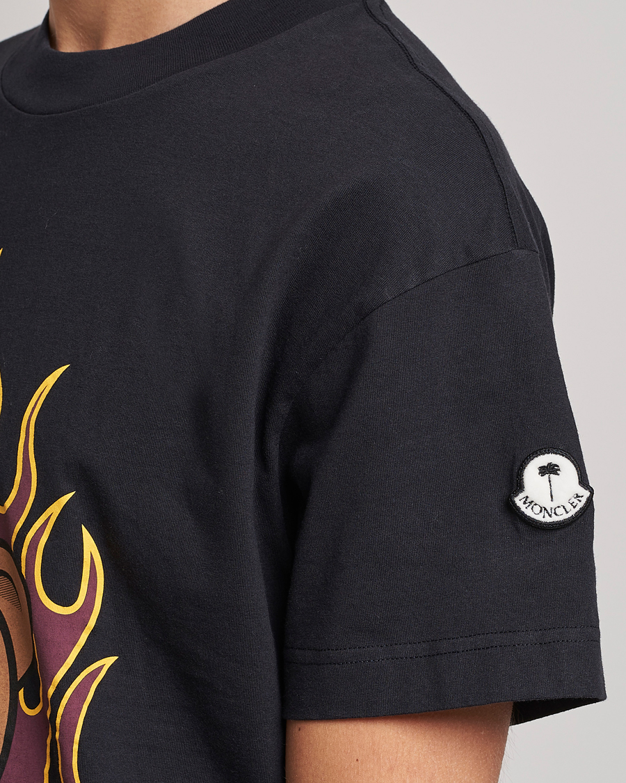 Herren | T-Shirts | Moncler Genius | 8 Palm Angels Bear Motif T-Shirt Black