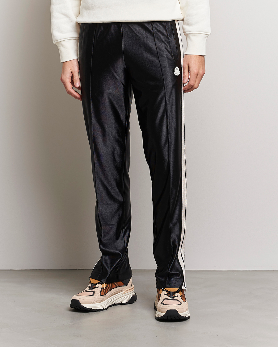 Herren | Luxury Brands | Moncler Genius | 8 Palm Angels Shiny Sweatpants Black