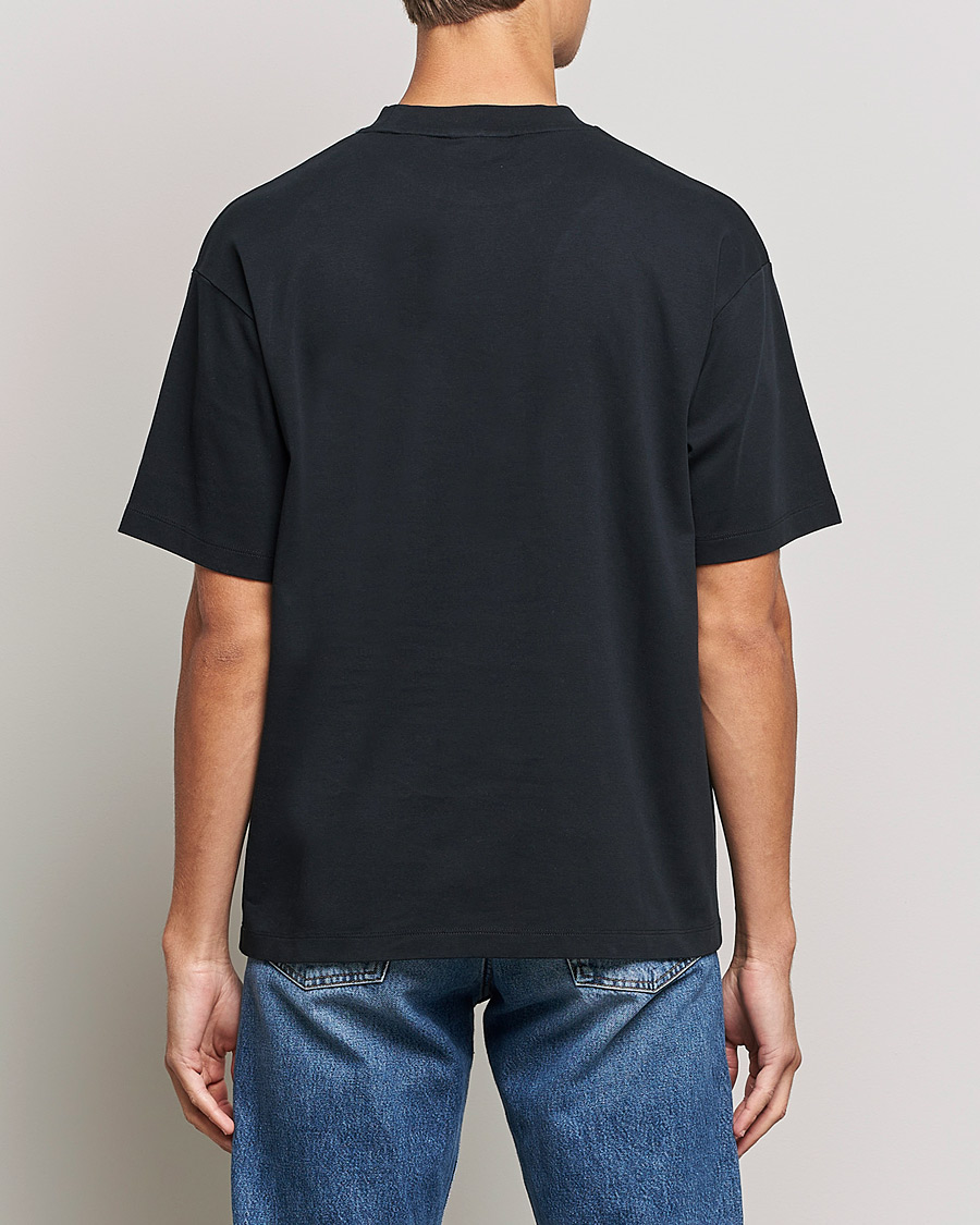 Herren | T-Shirts | Drôle de Monsieur | Signature T-Shirt Black