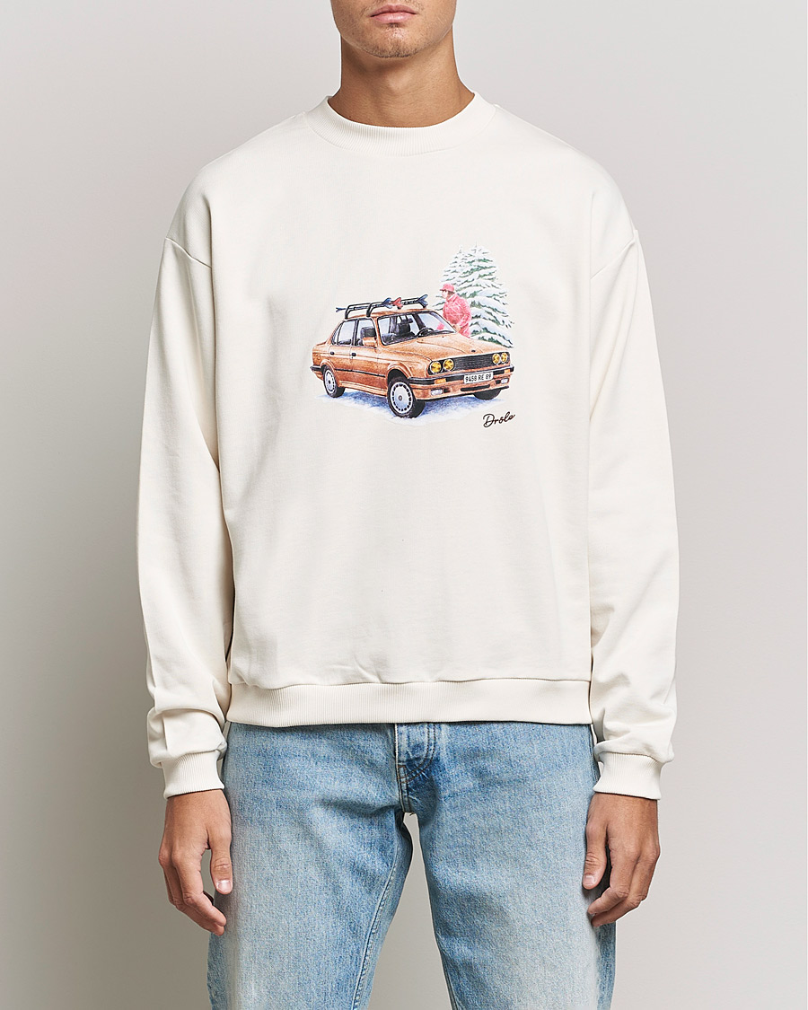 Herren | Pullover | Drôle de Monsieur | Departe Ski Sweatshirt Off White