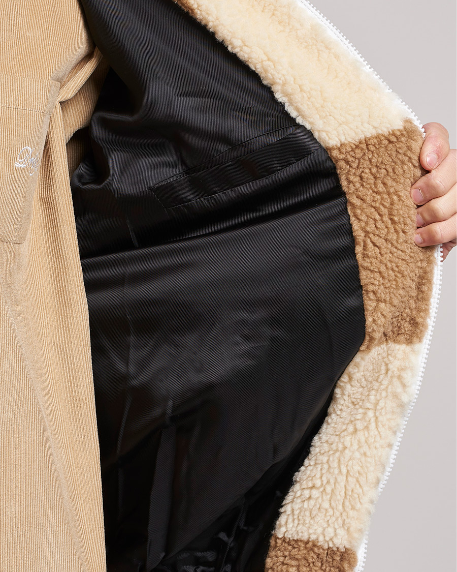 Herren | Jacken | Drôle de Monsieur | Teddy Fleece Jacket Brown/Beige