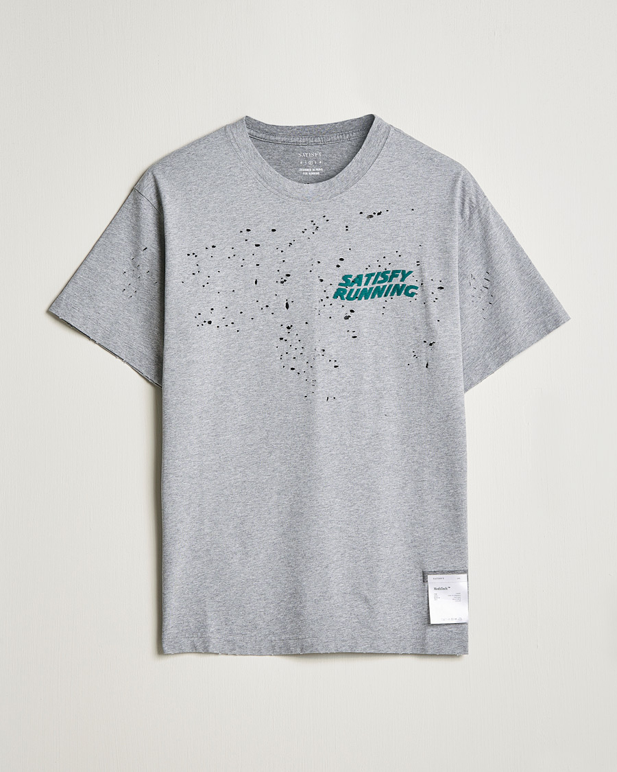 Herren | T-Shirts | Satisfy | MothTech T-Shirt Heather Grey