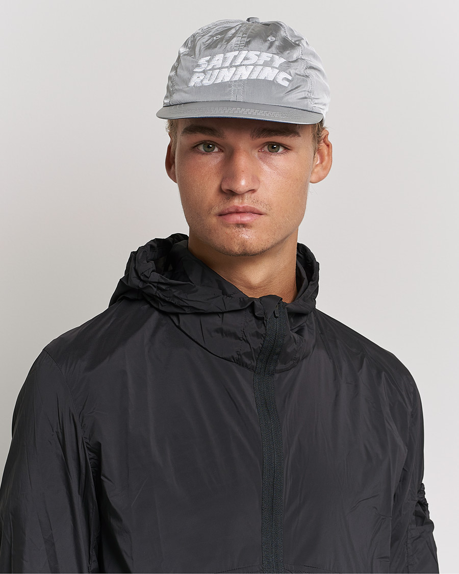 Herren | Satisfy FliteSilk Running Cap Silver | Satisfy | FliteSilk Running Cap Silver