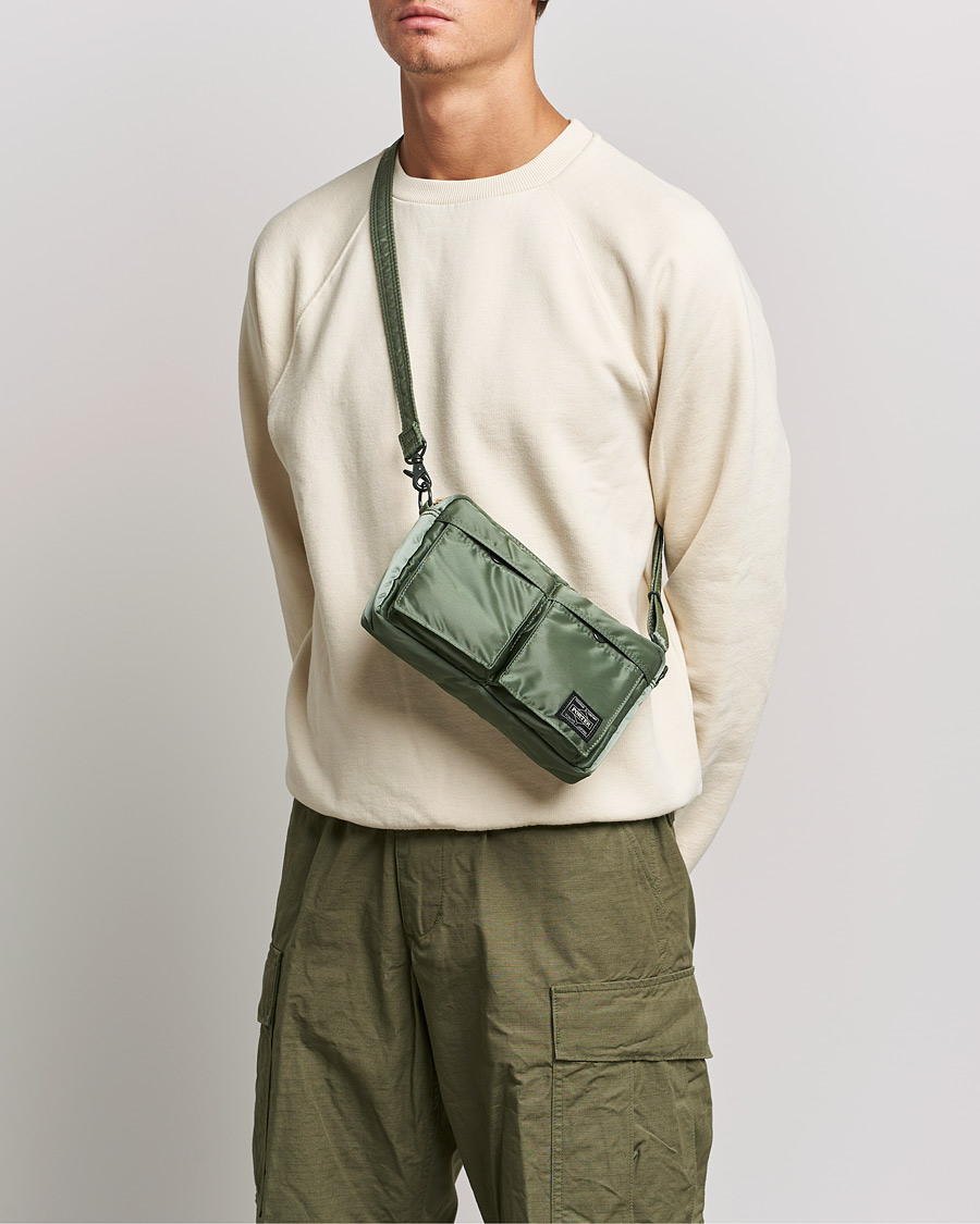 Herren | Neue Produktbilder | Porter-Yoshida & Co. | Tanker Small Shoulder Bag Sage Green