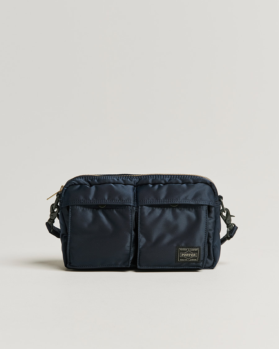 Herren | Porter-Yoshida & Co. Tanker Small Shoulder Bag Iron Blue | Porter-Yoshida & Co. | Tanker Small Shoulder Bag Iron Blue