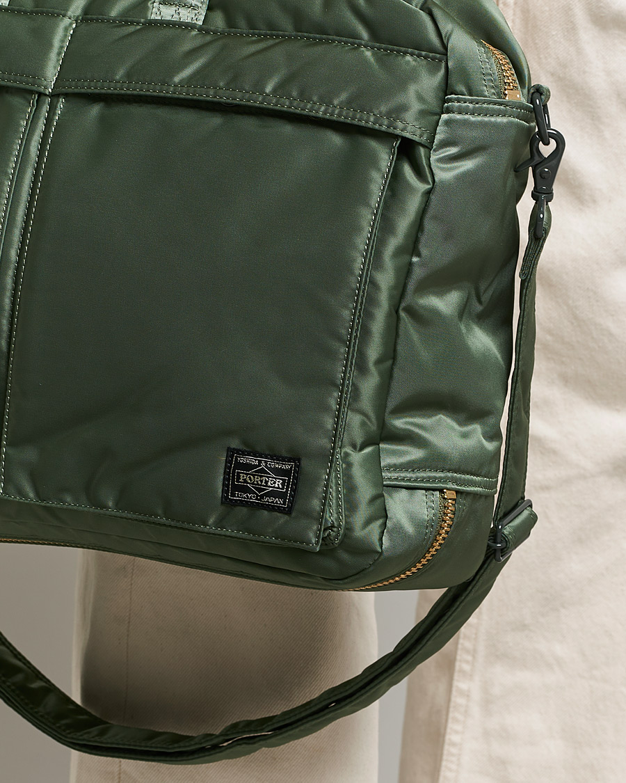Herren | Taschen | Porter-Yoshida & Co. | Tanker 3Way Briefcase Sage Green