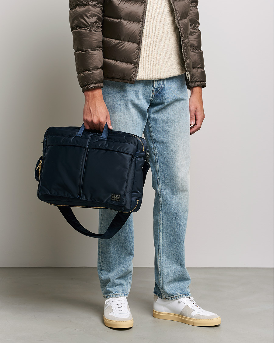 Herren | Taschen | Porter-Yoshida & Co. | Tanker 3Way Briefcase Iron Blue