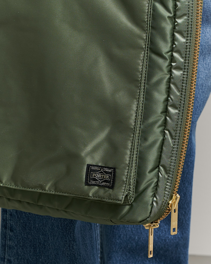 Herren | Porter-Yoshida & Co. Tanker Garment Bag Sage Green | Porter-Yoshida & Co. | Tanker Garment Bag Sage Green