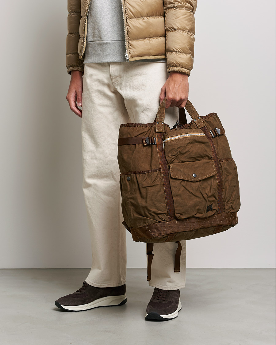 Herren | Porter-Yoshida & Co. Crag 2Way Ruck Sack Coyote | Porter-Yoshida & Co. | Crag 2Way Ruck Sack Coyote